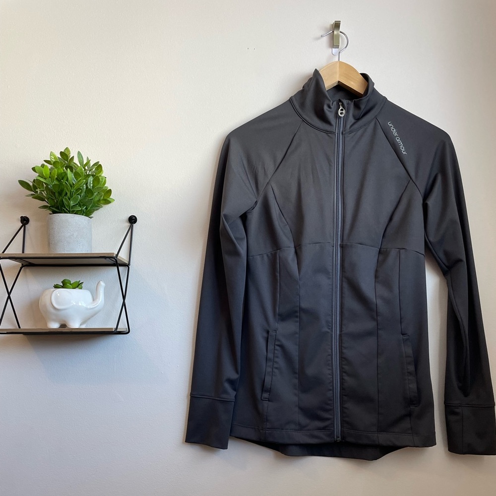 Under Armour zip up - Gray - Small